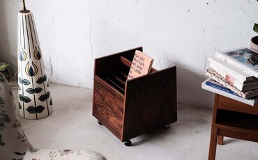 挪威老件雜誌/黑膠唱片櫃