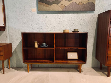 瑞典玫瑰木四格邊櫃 瑞典四格邊櫃