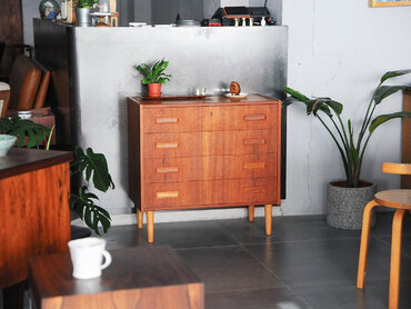 丹麥老件小斗櫃 丹麥老件四層小斗櫃