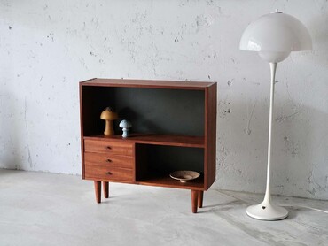 瑞典柚木展示收納櫃