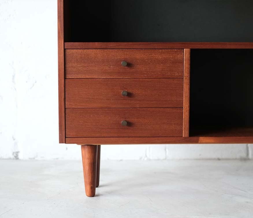 瑞典柚木展示收納櫃