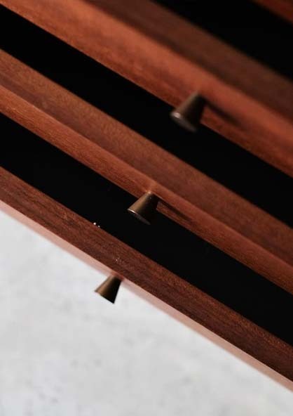 柚木展示收納櫃