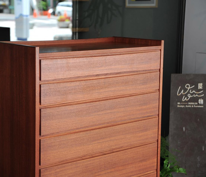 丹麥柚木抽屜櫃 柚木抽屜櫃