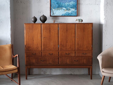 丹麥桃花心木餐具櫃 丹麥桃花心木餐具櫃