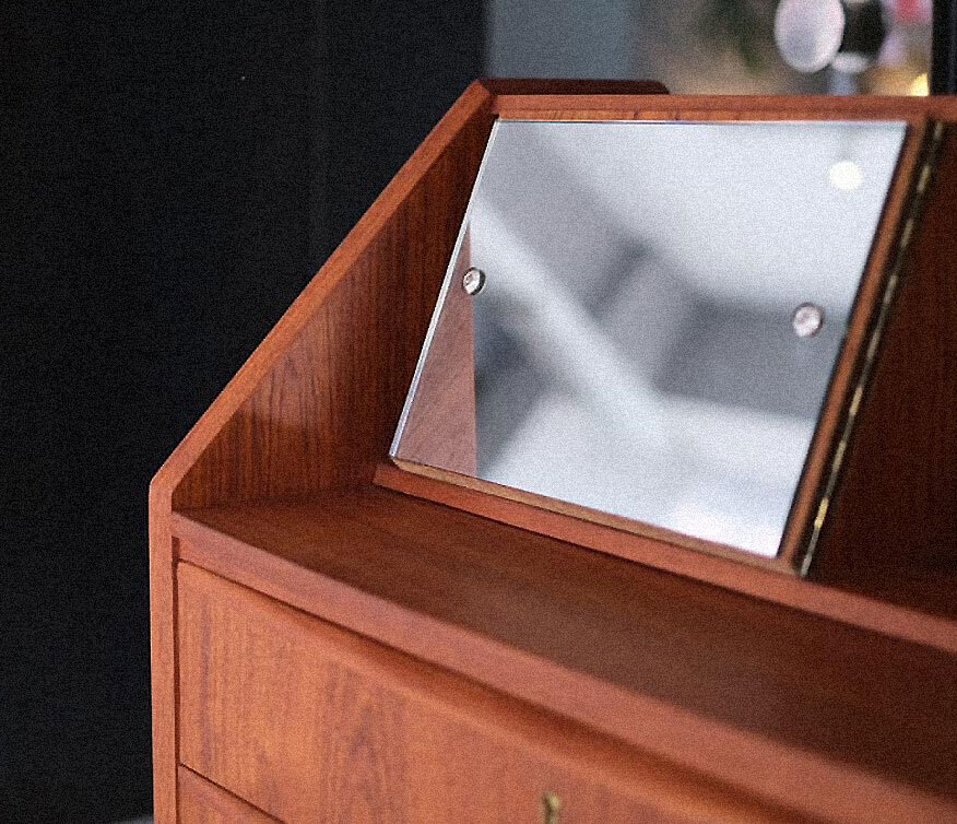 柚木寫字桌 寫字桌