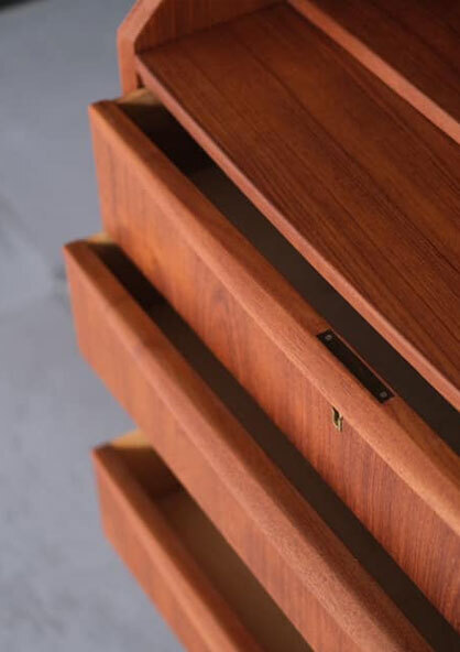 丹麥柚木寫字桌 寫字桌