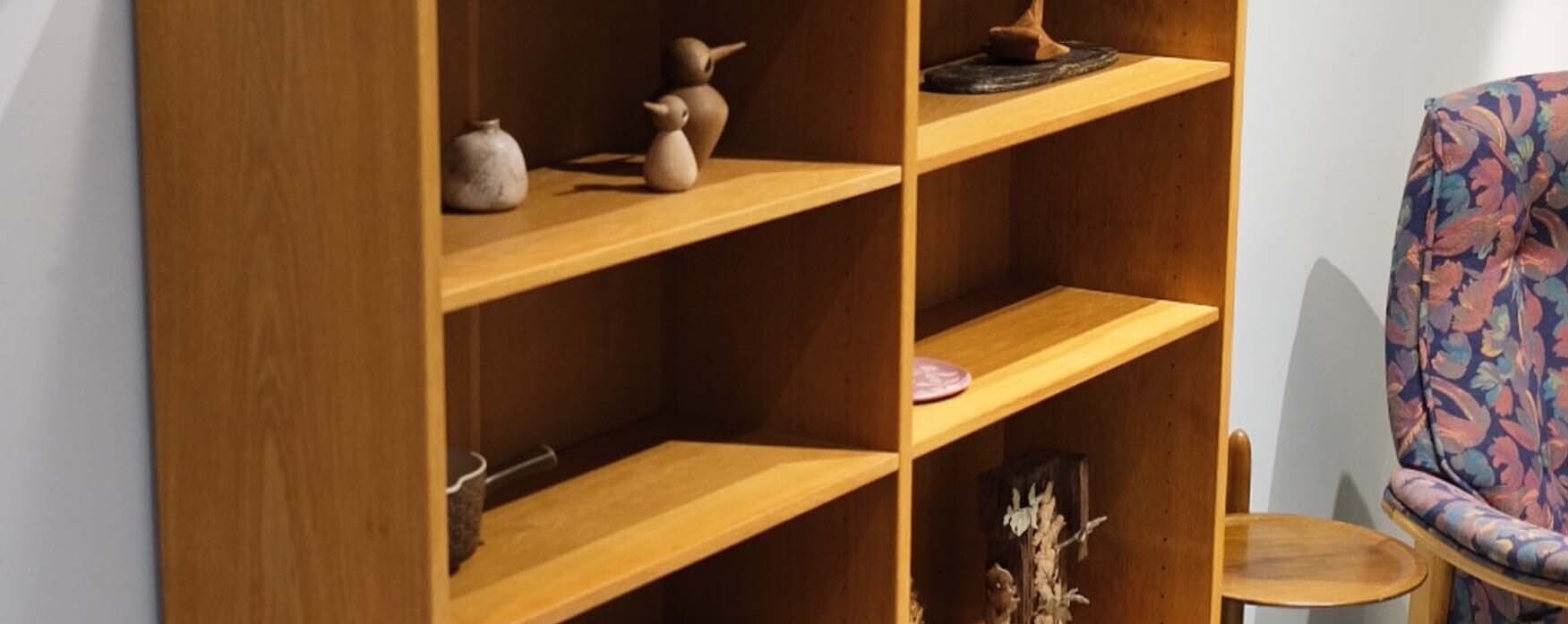 Bra Bohag 瑞典老件橡木展示櫃