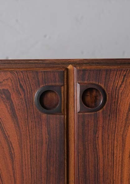 老件玫瑰木邊櫃