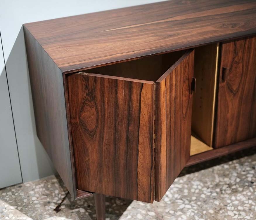 丹麥老件玫瑰木邊櫃