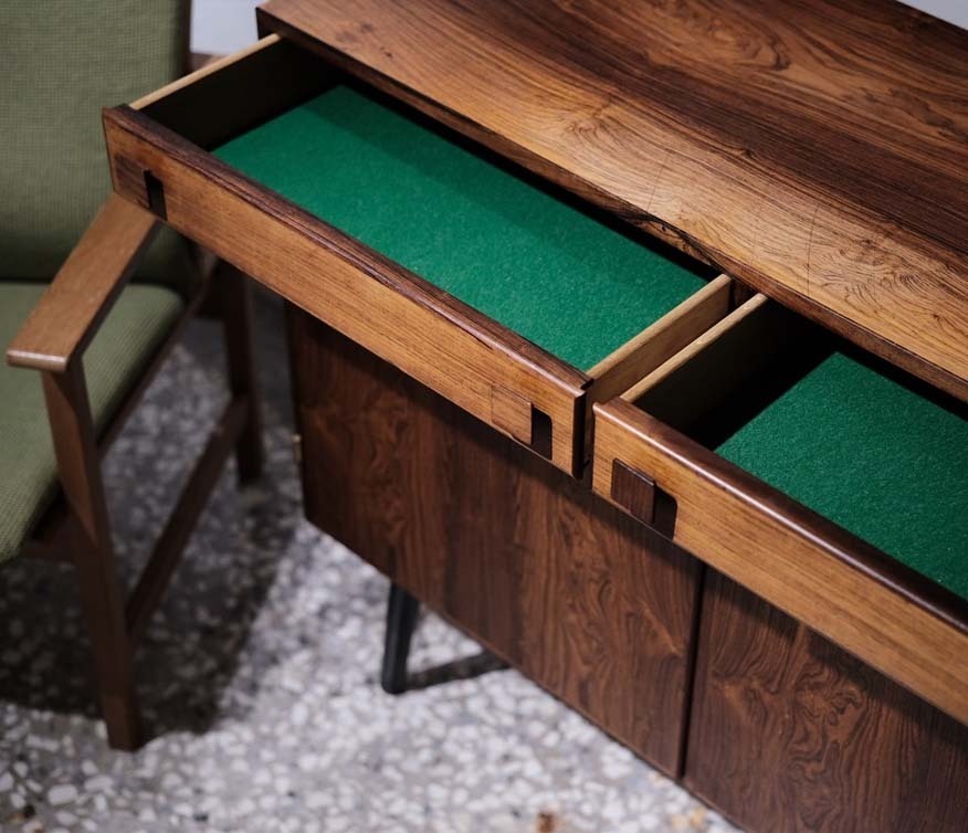 老件玫瑰木收納櫃