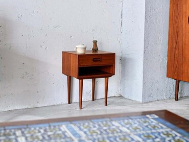 老件柚木小邊櫃