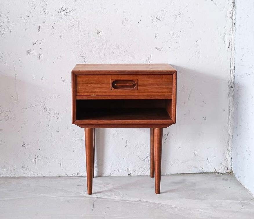 老件柚木小邊櫃