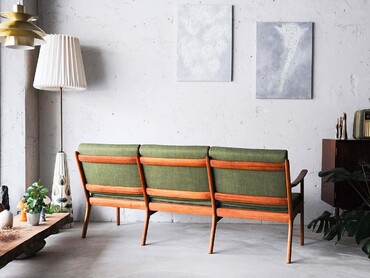 Ole Wanscher 丹麥柚木三人座沙發 Ole Wanscher 丹麥柚木三人座沙發