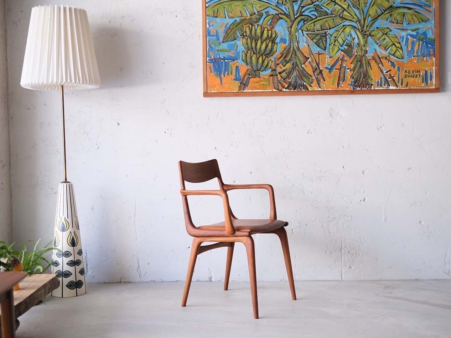Alfred Christensen boomerang chair 丹麥柚木迴力鏢椅