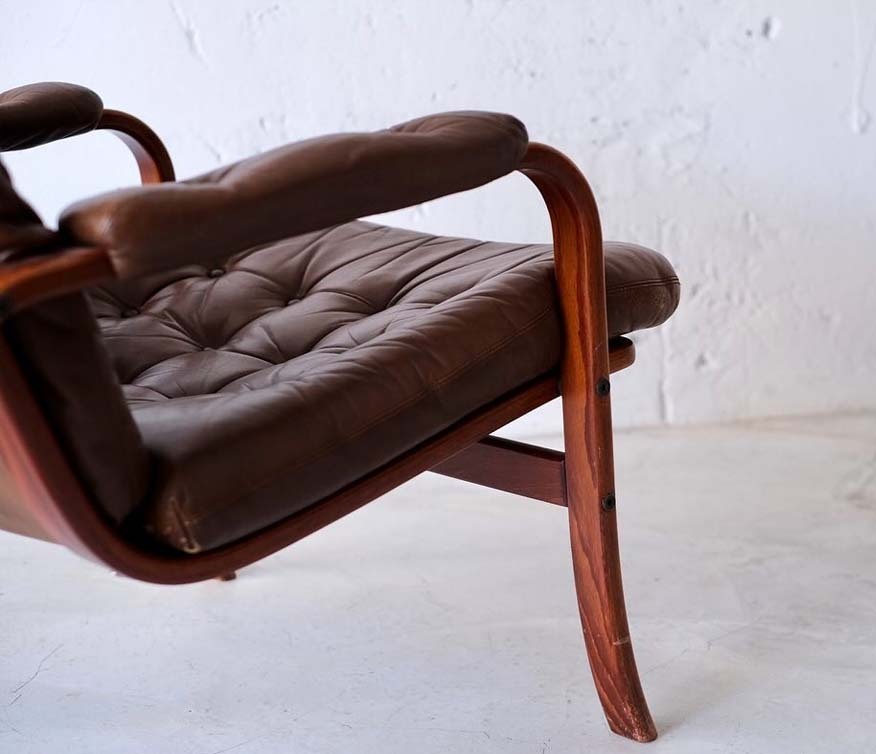 瑞典皮革休閒椅 瑞典皮革休閒椅