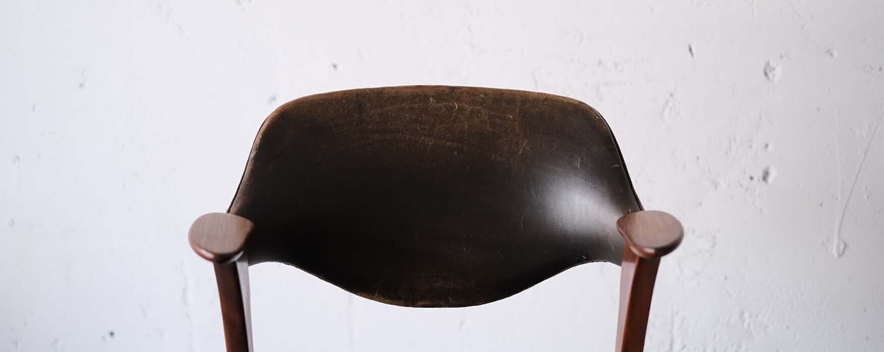 丹麥櫸木短扶手椅