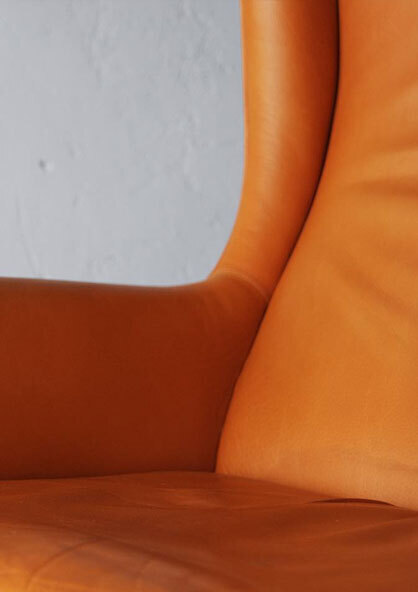 丹麥高背休閒椅