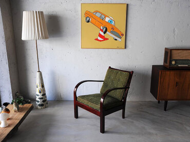 丹麥桃花心木休閒椅 丹麥桃花心木休閒椅