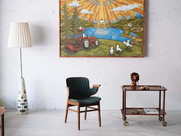 Hans Olsen 丹麥櫸木單椅 Hans Olsen 丹麥櫸木單椅