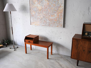 丹麥柚木電話椅 柚木電話椅