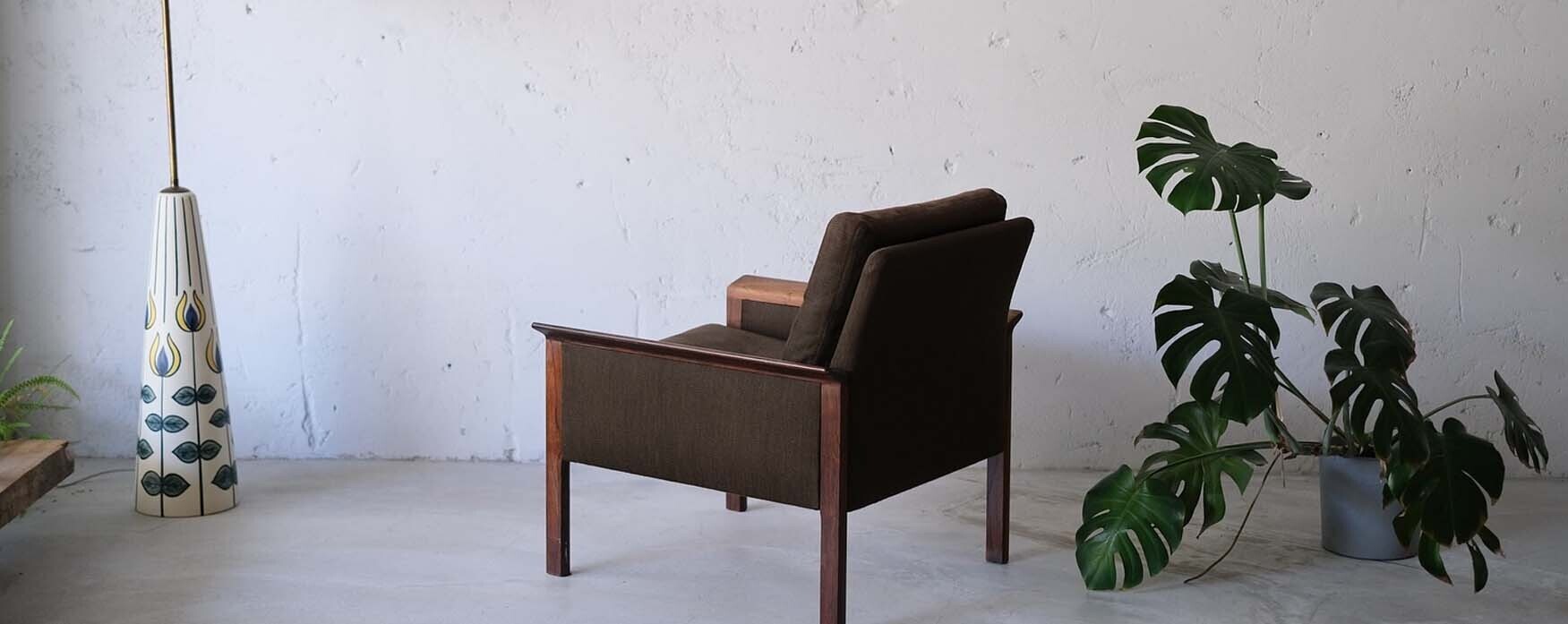 丹麥玫瑰木扶手休閒椅 丹麥玫瑰木扶手休閒椅