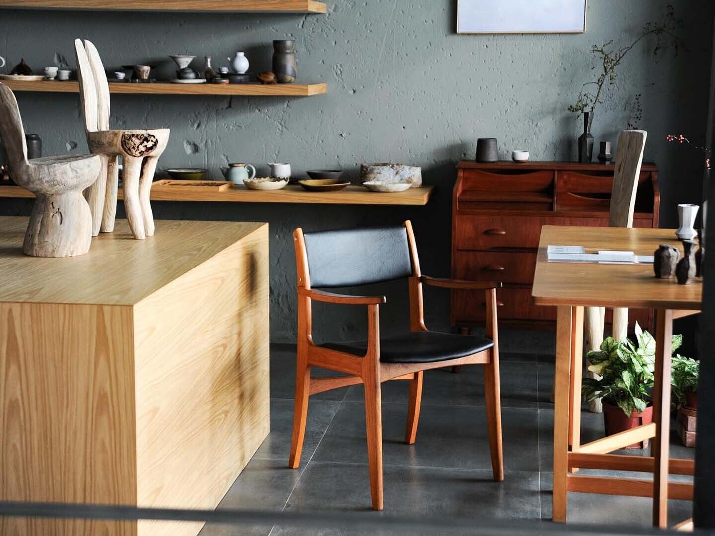 Skovby Møbelfabrik 丹麥柚木扶手餐椅