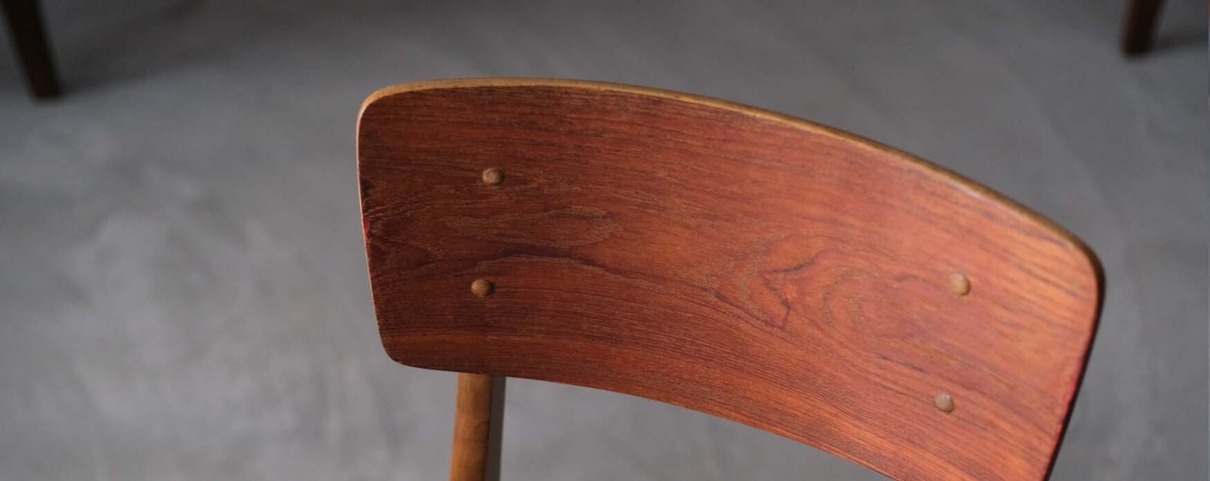 丹麥老件櫸木餐椅