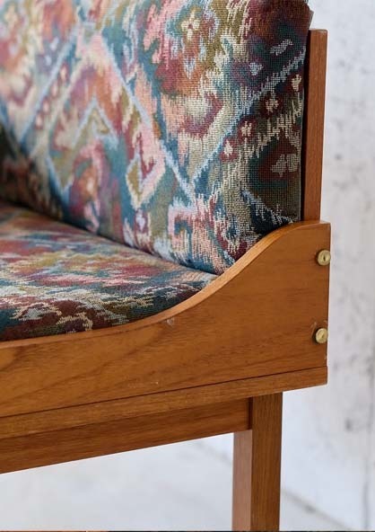 丹麥老件柚木電話椅 丹麥老件柚木電話椅