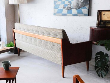 丹麥老件三人沙發 丹麥老件三人沙發