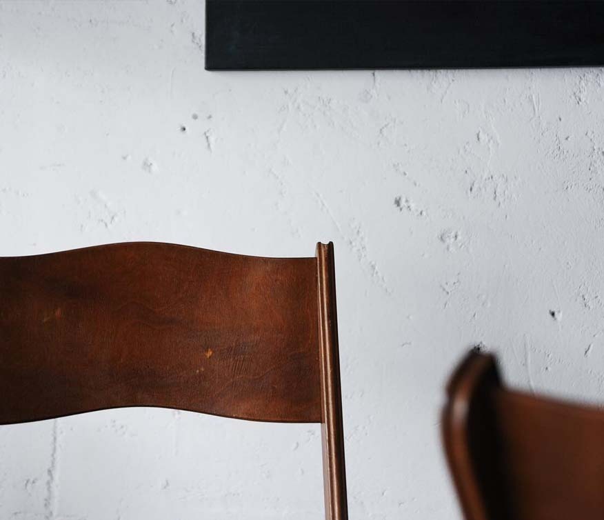 丹麥老件櫸木折疊椅