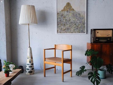 丹麥橡木休閒椅 by Børge Mogensen 丹麥橡木休閒椅 by Børge Mogensen