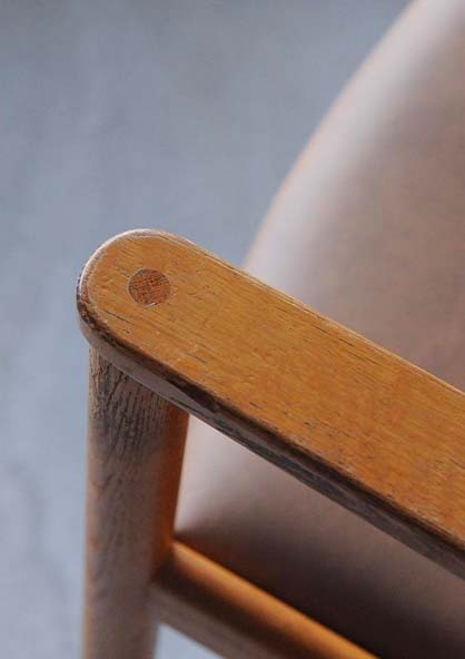 橡木休閒椅