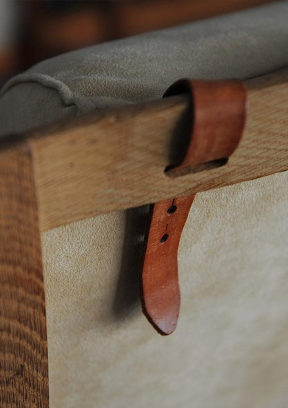 丹麥磨砂革休閒椅