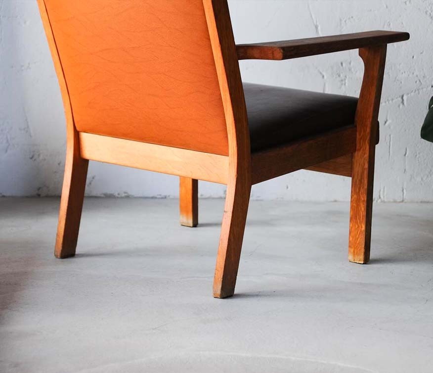 丹麥橡木休閒扶手椅 丹麥橡木扶手椅