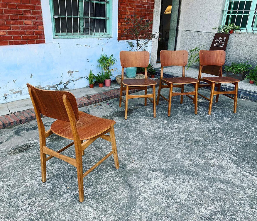 Ib Kofod Larsen餐椅 高雄北歐餐椅