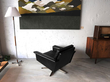 丹麥皮革旋轉辦公椅 旋轉辦公椅