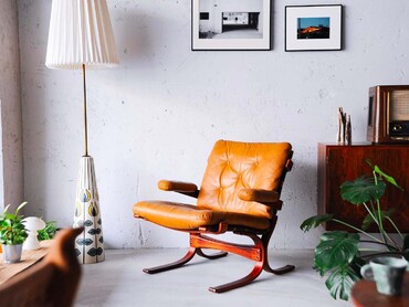 Ingmar Relling 挪威皮革主人椅 Ingmar Relling 挪威皮革主人椅