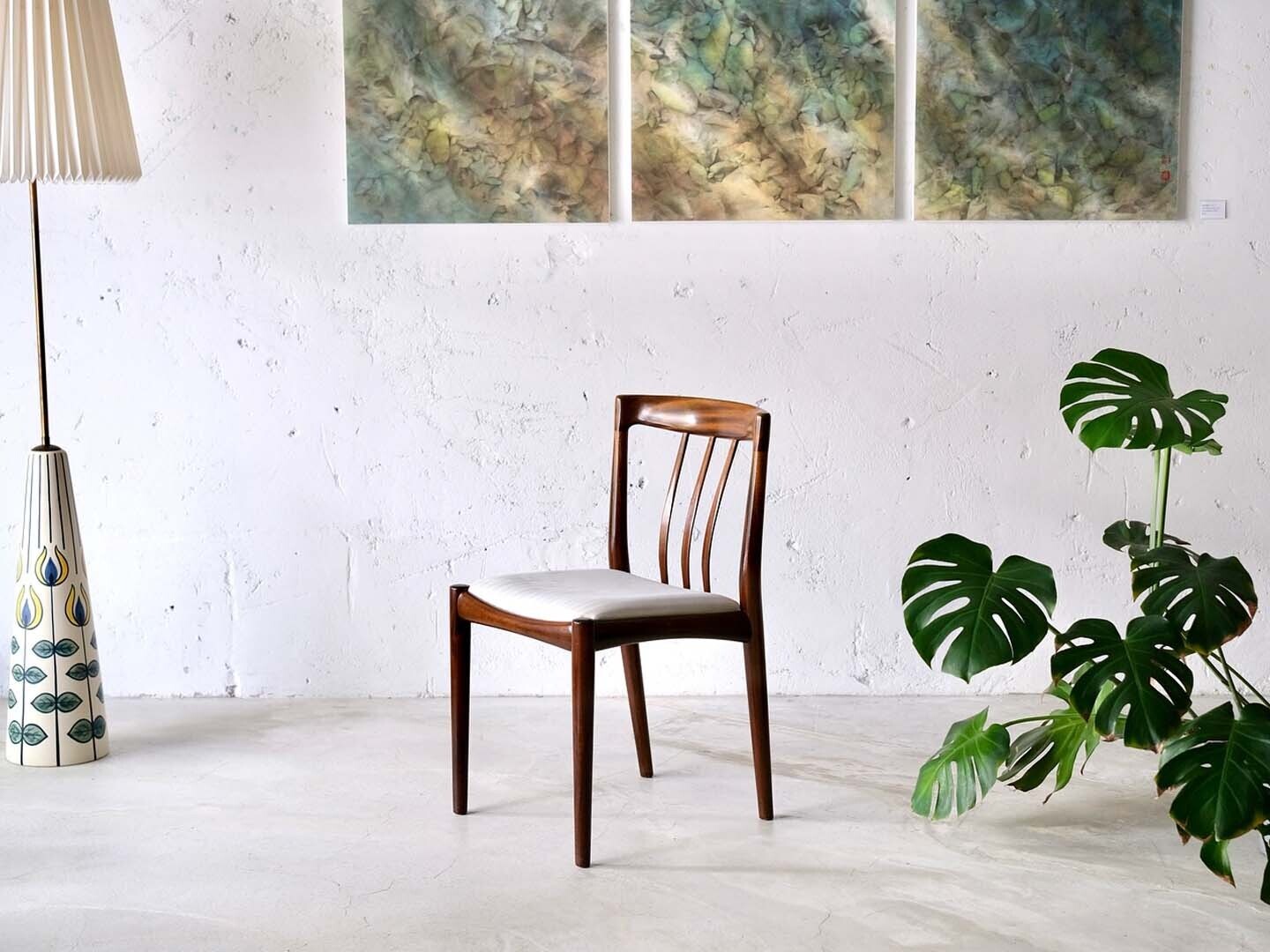 H.W. Klein 丹麥老件桃花心木餐椅