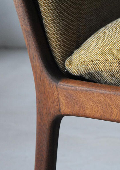 桃花心木雙人沙發