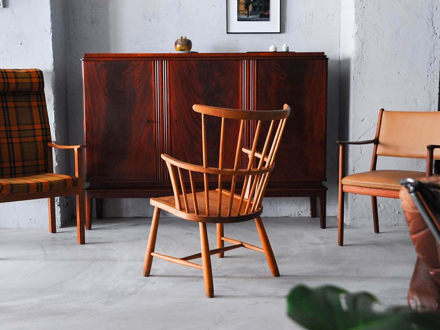 Fritz Hansen mobel 1638 丹麥溫莎椅