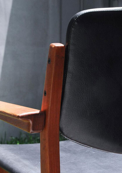 丹麥皮革扶手椅 丹麥皮革扶手椅