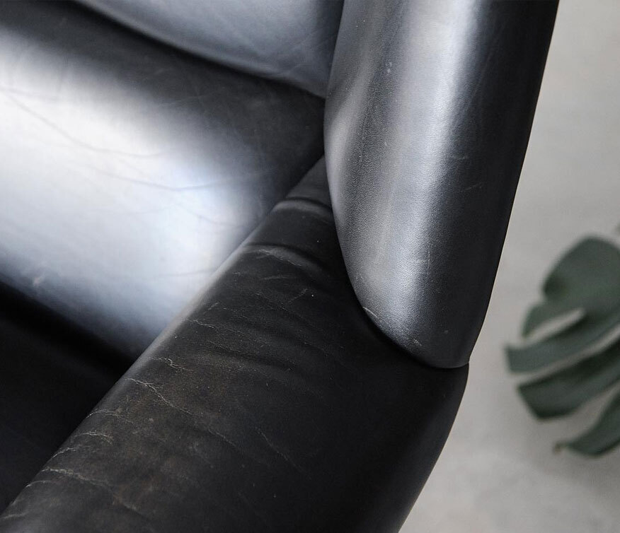 丹麥皮革扶手椅 丹麥皮革扶手椅