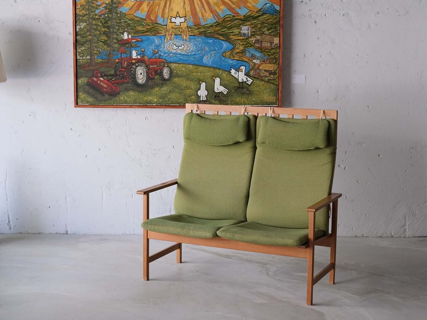 Model 2260 丹麥橡木雙人沙發 丹麥橡木雙人沙發