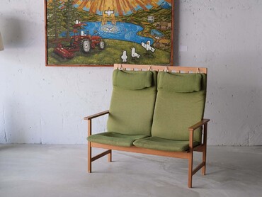 Model 2260 丹麥橡木雙人沙發 丹麥橡木雙人沙發