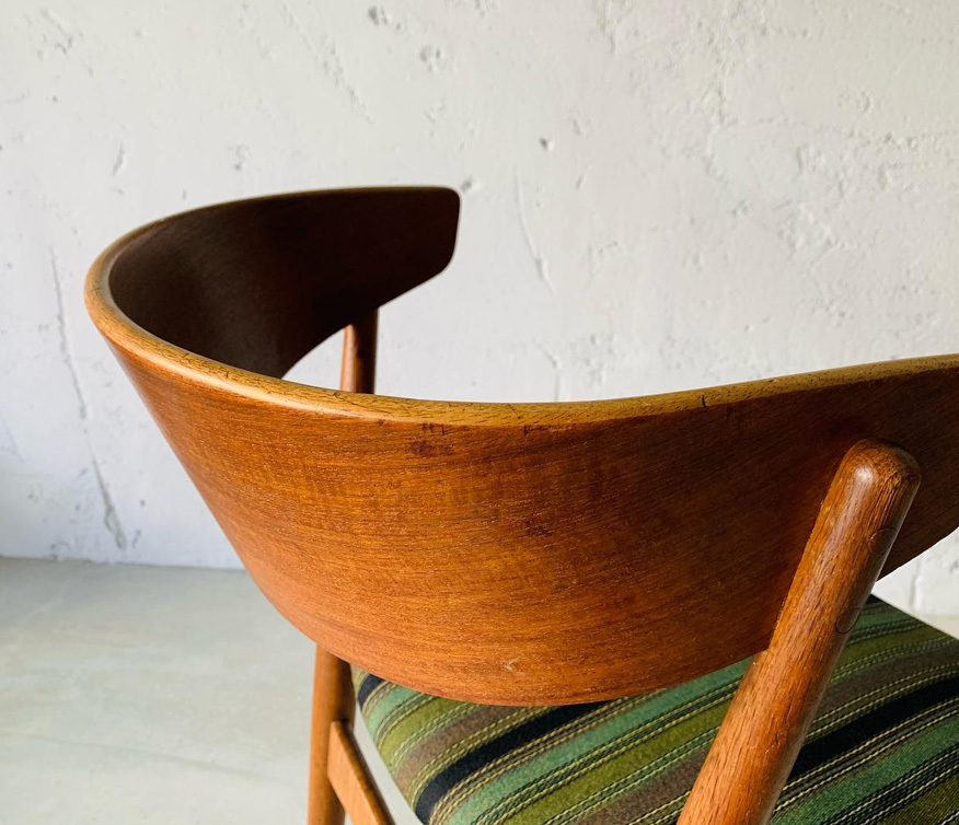 No.7 丹麥曲線椅背單椅