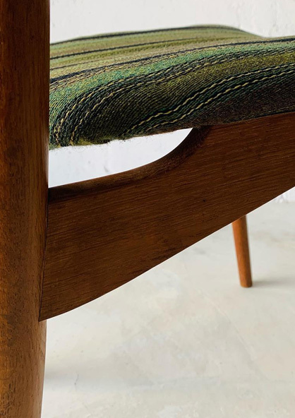 No.7 丹麥曲線椅背單椅