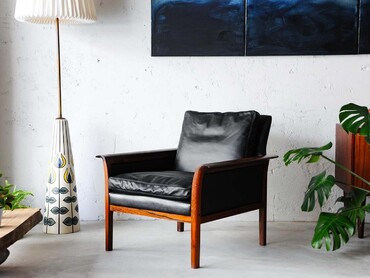 Knut Sæter & Fredrik Kayser 挪威玫瑰木休閒椅