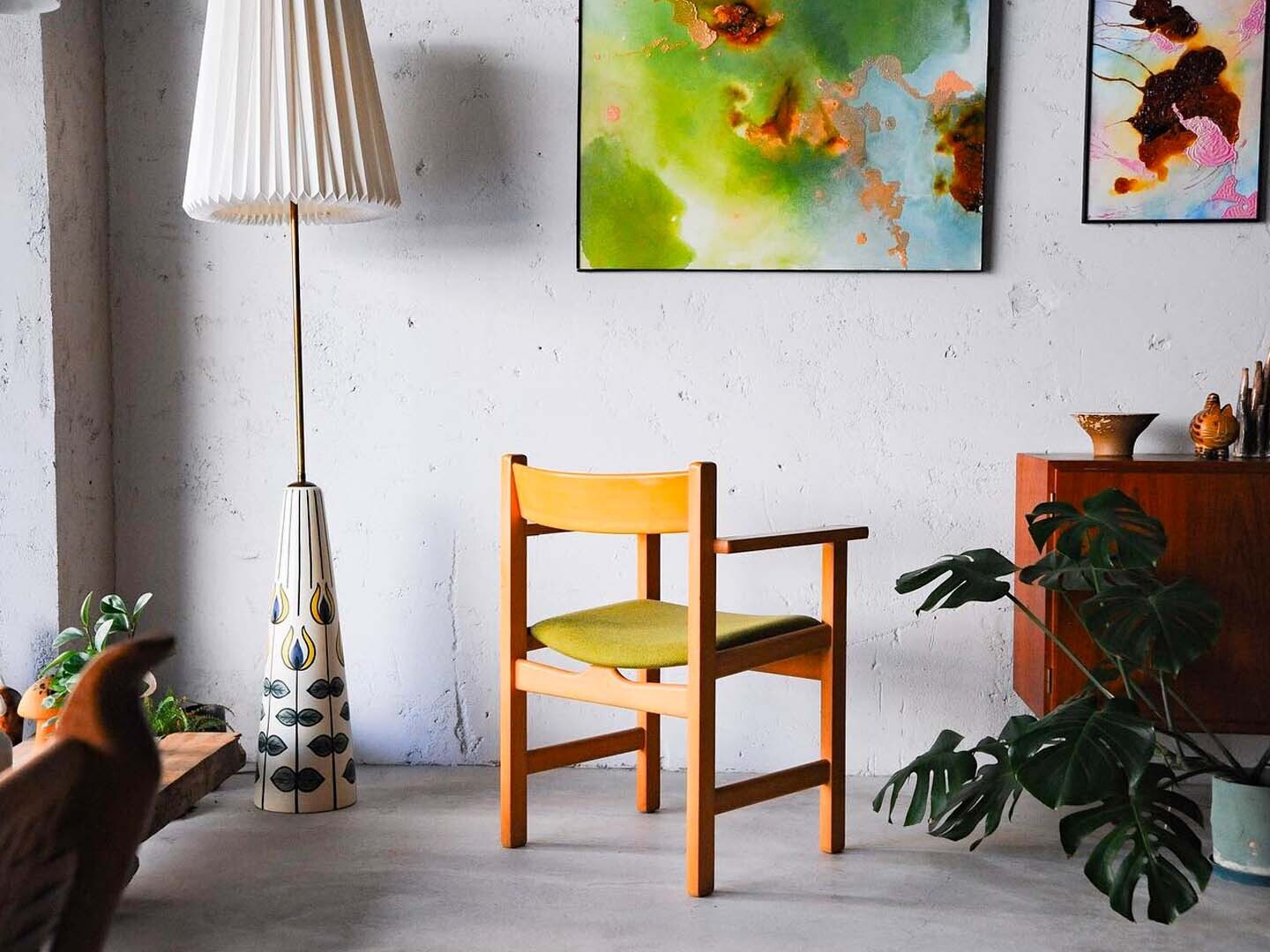 丹麥櫸木扶手椅