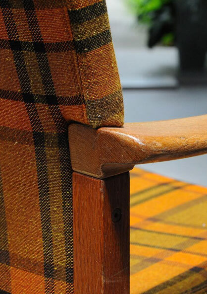 丹麥橡木高背椅 丹麥橡木高背椅