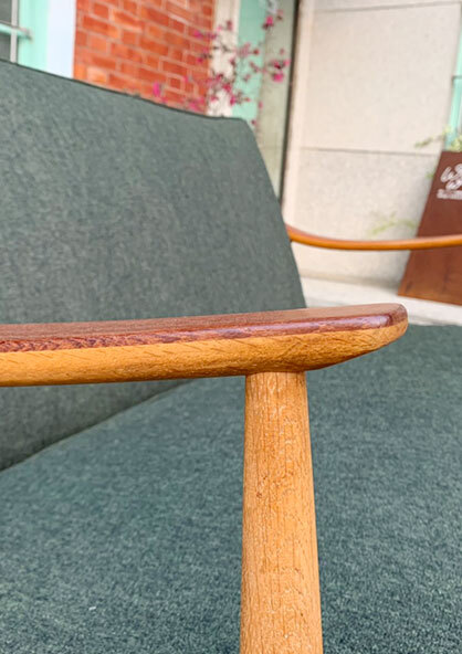 France & Son羊毛扶手沙發